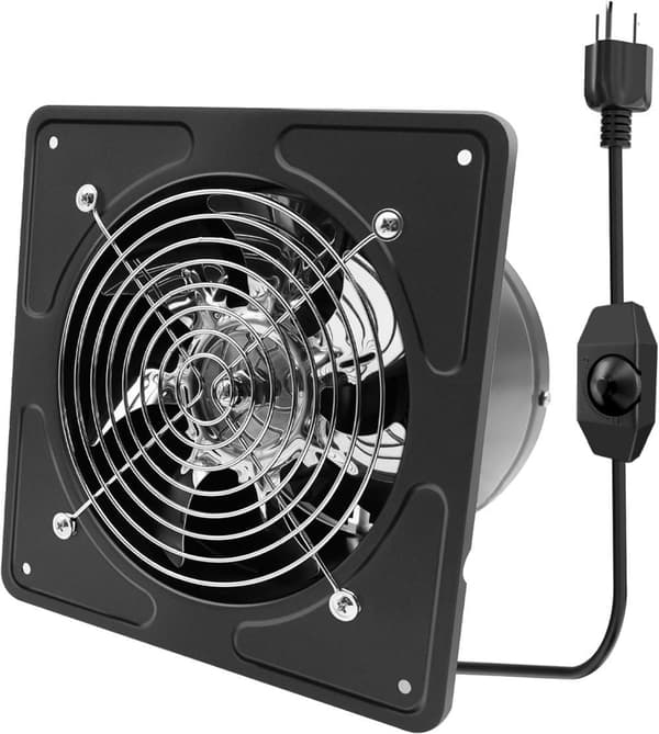 Ventilationsventilator 18/20/25/30 cm, Køkkenudsugningsventilator, Vægmonteret Ventilator