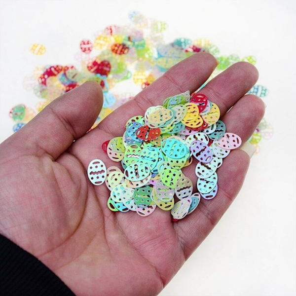 Easter Confetti Table Decoration – Easter Decoration with Easter Bunny, Chick & Easter Egg DIY Easter Craft Happy Easter A-Mixed