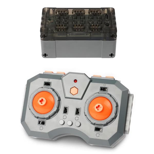 Byggleksak Power Set – Uppgraderat Motorfunktionsset med Fjärrkontroll, Batterilåda & App-/Programstyrning