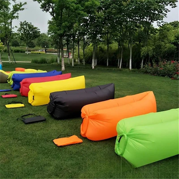 Inflatable Single Sofa - Foldable Sofa Lounge for Camping & Relaxation, Perfect as a Gift