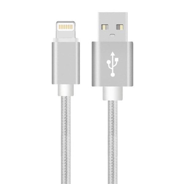 1m Lightning kabel för iPhone/iPad, Silver
