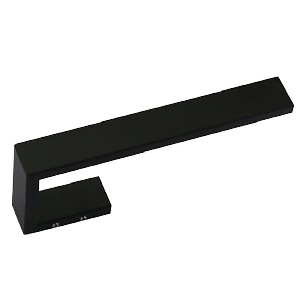 1 stk Svart Ikke-perforert 304 Rustfritt Stål Håndkleholder Håndkleholder