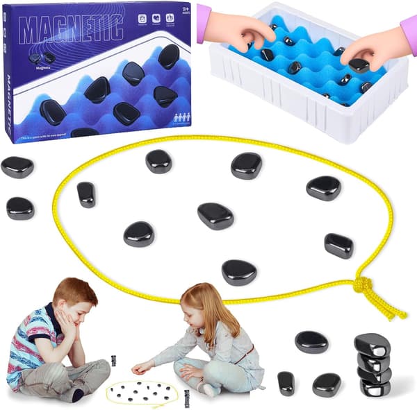 Magnetiskt Schackset, Slagschackset med Magneter, Bordsschack