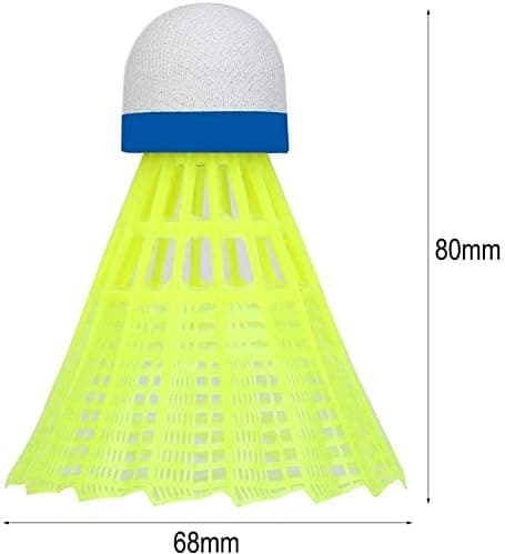 Set med 12 Pro Nylon Badminton Shuttlecocks Premium Quality Goose