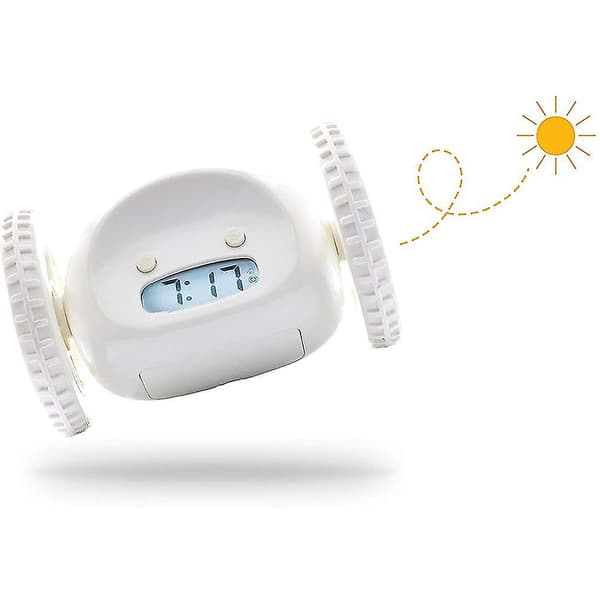 Clocky Vækkeur på Hjul Ekstra til Dybe Sovende Robot Clocki
