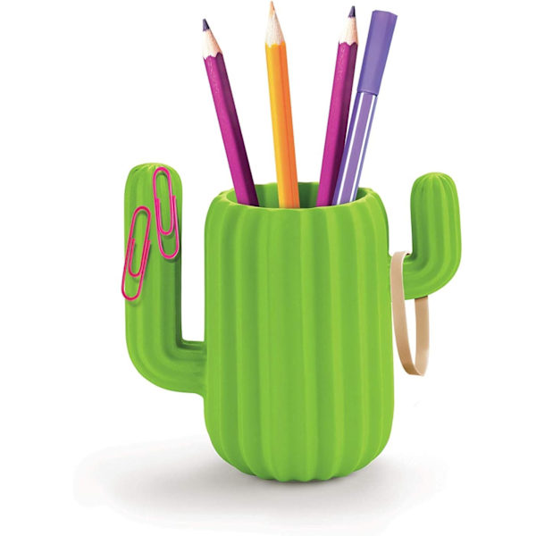 Blyantholder Magnetisk organisator Kaktus, grønn, 13*13*12cm