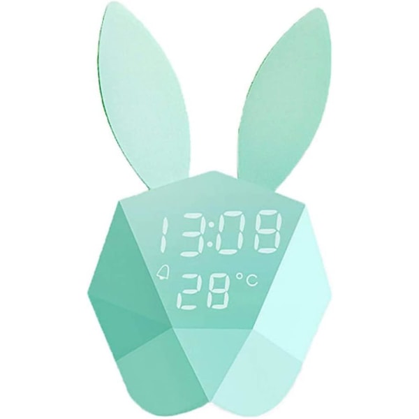 Kaninväckarklocka Nattljus Kreativ digital väckarklocka med