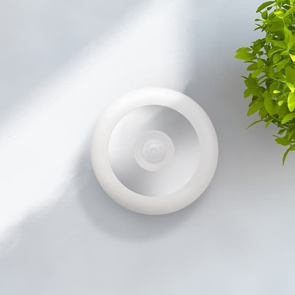 LED-nattlys, bevegelsessensor vegglampe, trådløs lading med