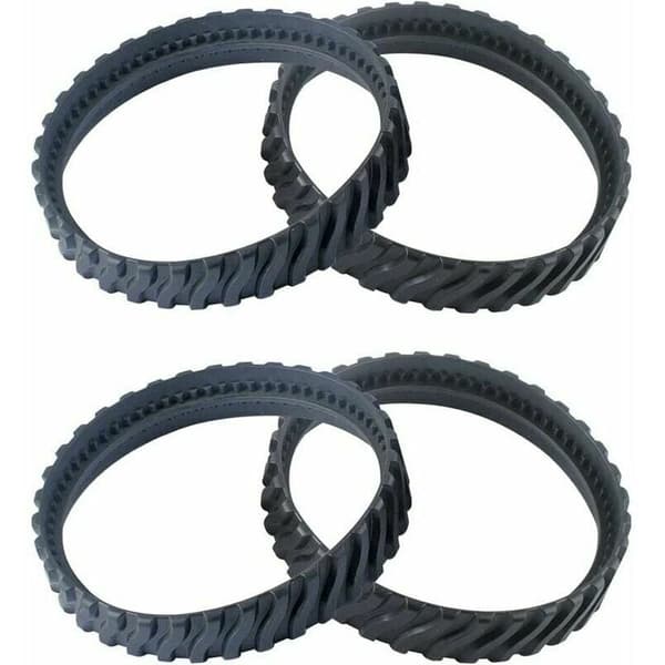 4 stk. sorte reservehjul til poolrenser R0526100 Kompatibel med
