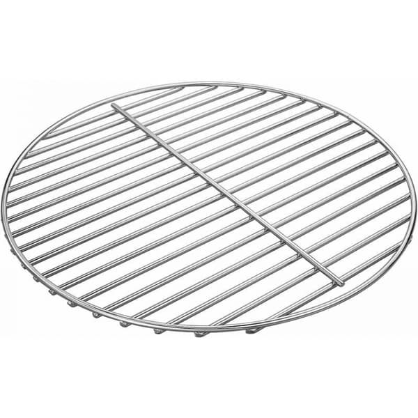 34CM blankpolert stål stekeplate for Weber trekull