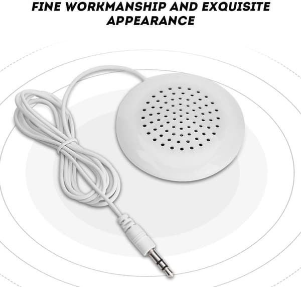 Kraftig Mini 3,5 mm Stereo Højttaler Bærbar til MP3, MP4, CD-afspiller