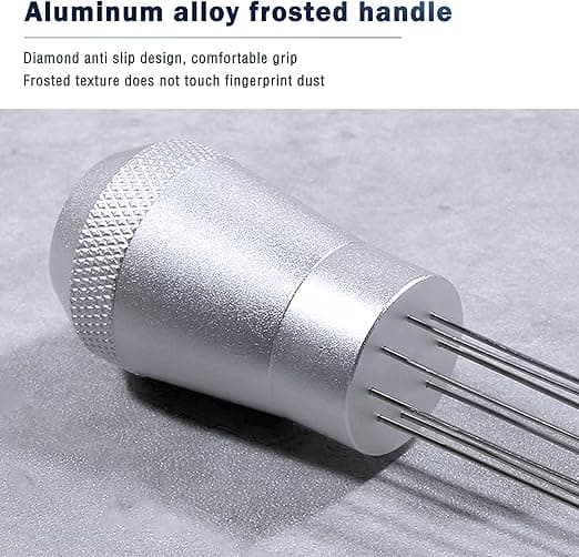 Tilbehør til kaffedispenser, aluminiumhåndtak, innebygd magnet