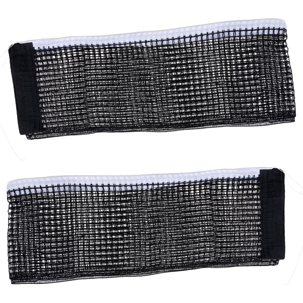 Ping Pong Net 2 stk Foldbar Ping Pong Net 180 * 14cm Svart Bordtennisnett