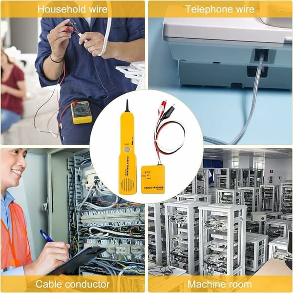 Krets testere, ledningstracere og toner, nettverkskabel testere,