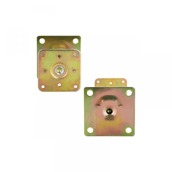 2-pack Galvaniserade Höjda Stolpskonsoler Justerbara 100-150mm Tungt Tak
