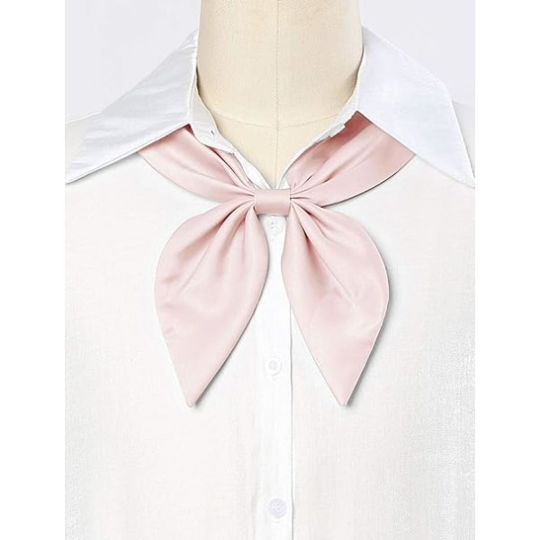 1 Pcs Tie Knot(Pink) Pre-tied Adjustable Sailor Suit Decor for Wo