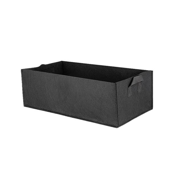 2 st växtodlingspåse non-woven växtpåse, svart