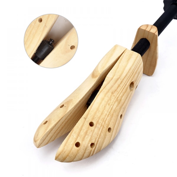 2PCS Skosträckare Storlek 39-41 Massivt Tall, Massivt Trä Skostretch