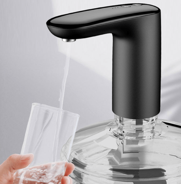 Vattenflaska pump bärbar elektrisk vatten dispenser USB laddning
