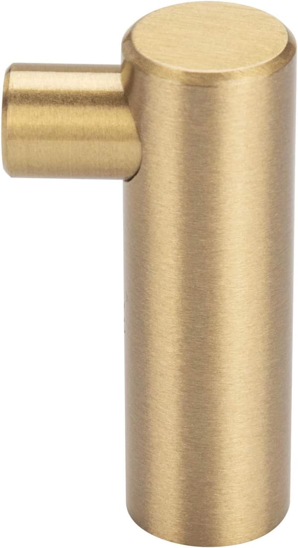 (send screws) Wall Mounted Coat Hook Brass Golden Clothes Rack fo