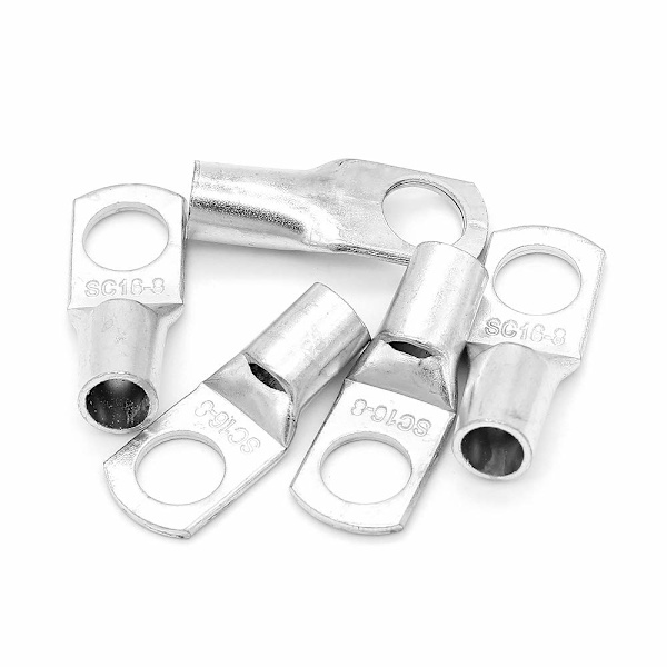 60PCS kobberrørterminaler sveisekabelterminaler crimpkontakter ki