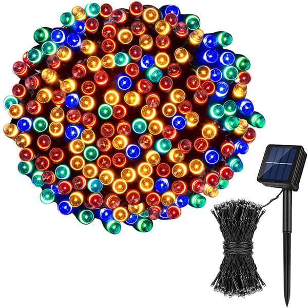 Utomhus solcellslingor, 20M 200 LED vattentäta inomhus solceller