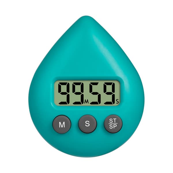 Grønn vanndråpe elektronisk timer timer påminnelse