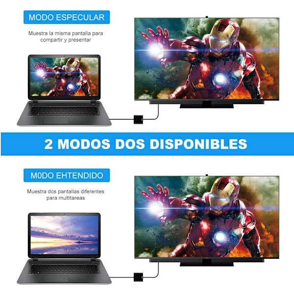 Sort, HDMI til VGA-adapter, HDMI til VGA-konverter med 3,5 mm Audi