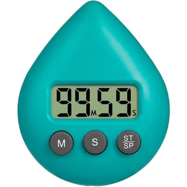 Grønn vanndråpe elektronisk timer timer påminnelse
