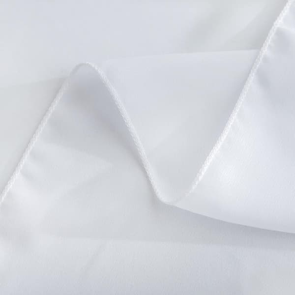 Chiffon Bordløper, 72*304cm, Hvit Bryllupsborddekorasjon Bi