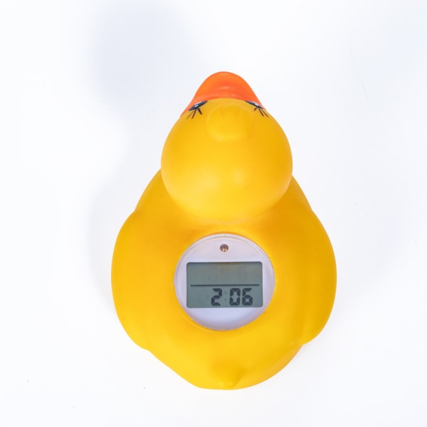 Andebadetermometer med digital målefunktion, til en ideel badetemperatur, gul, 20430