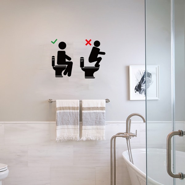 Inspiroitunut 3D-vinyyli WC myös seinille/autoille/hyllylle