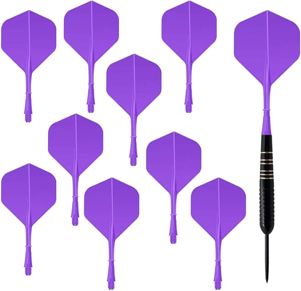 9 stk One Piece Dart og Flights Darttilbehør