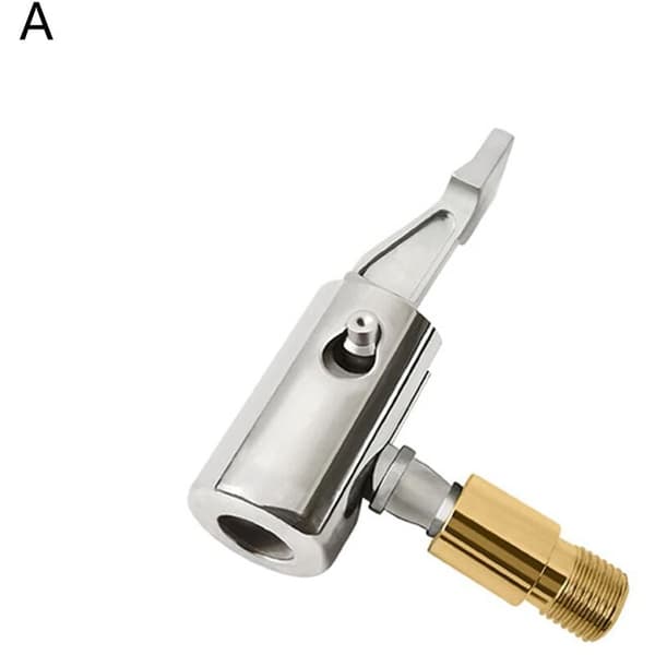 Zink Legering Luftpumpe Stik, Bil Dæk Luft Kompressor Adapter, 9