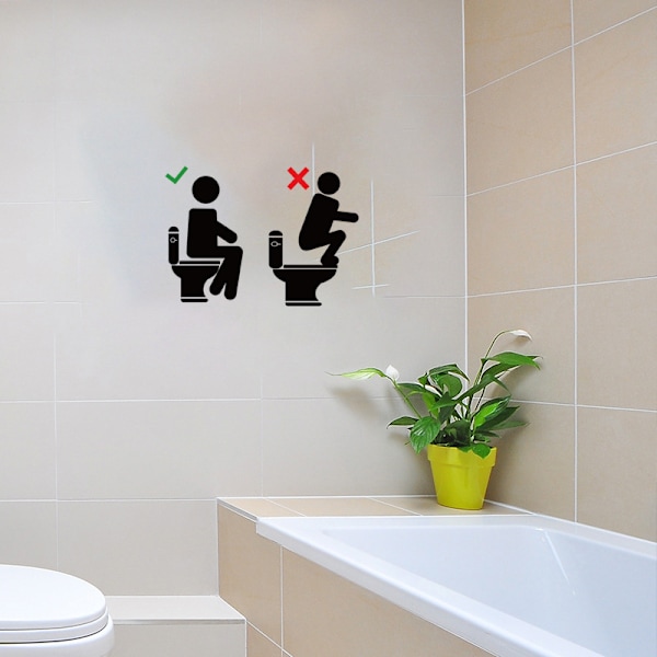 Inspiroitunut 3D-vinyyli WC myös seinille/autoille/hyllylle
