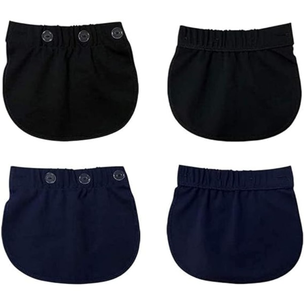 2 färger (2 stycken). Justerbar elastisk midjeextender graviditet
