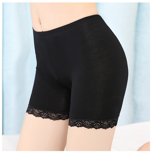 3PCS Kvinners Blonder Leggings Shorts Under Skjørt Trusser Briefs Stret