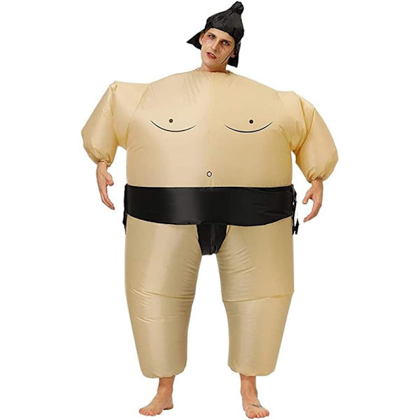 Sumo-kostume (L/Sumo) Oppusteligt Halloween Karneval Fest for Voksne