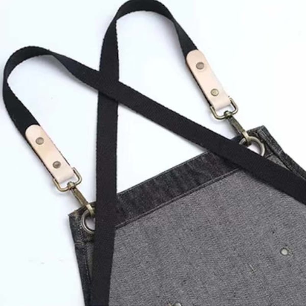 Pakke Vanntett Forkle, Justerbart Forkle med Lommer, for Hage,