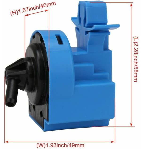 Passer til vaskemaskine tryksensor udskiftning Dc96-01703g til