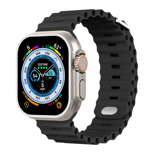 4-pakning havbånd kompatibel med Apple Watch Ultra 49 mm 45 mm