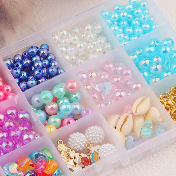 Perler for barn, perler for barn armbånd, DIY armbånd perler halskjede