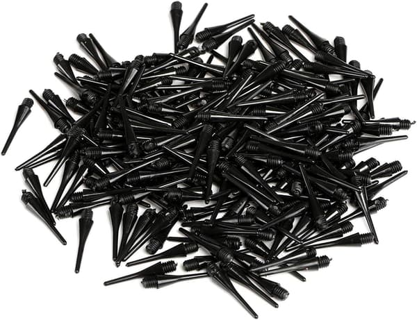 12 piler med 36 flights (12 stiler) og 36 tupper, Soft Tip Darts