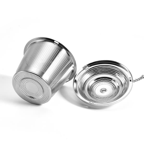 2 stk. te-infuser (4,5 cm diameter), te-si i 304 rustfrit stål