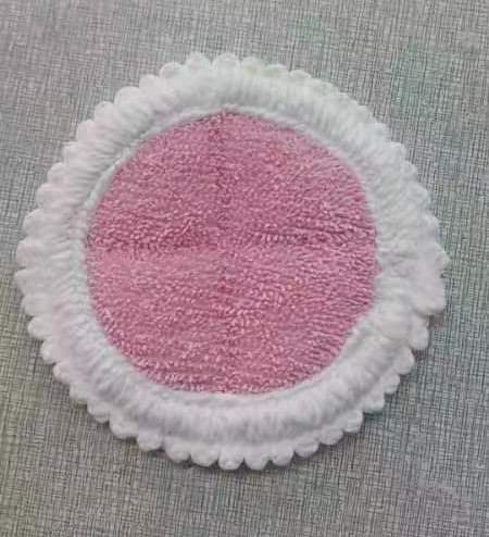 Blå + rosa, 4 stk elektrisk mopp støvsuger, (uten mopp)