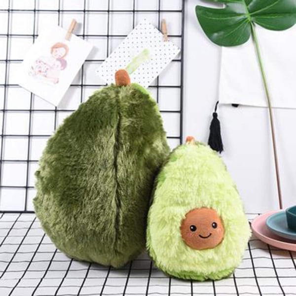 Lovely Avocado Plush Pillow (11.81IN/30CM) in Several Sizes Plush