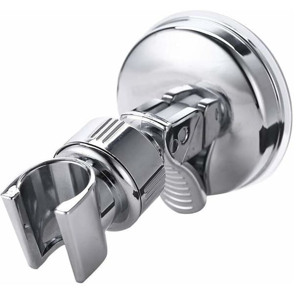 Justerbar håndbruserholder, 360° rotationsbruserholder, stor adsorptionsbruserholder - til badeværelse (normal)