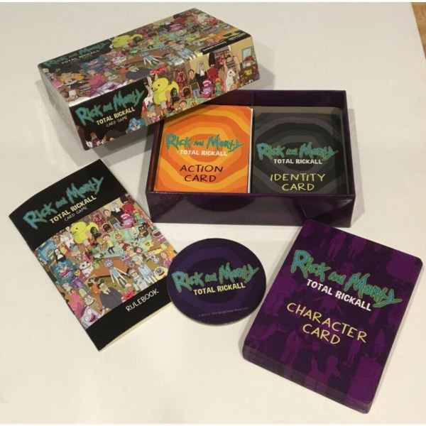 Rick and Morty Total Rickall Kooperativt Kortspel
