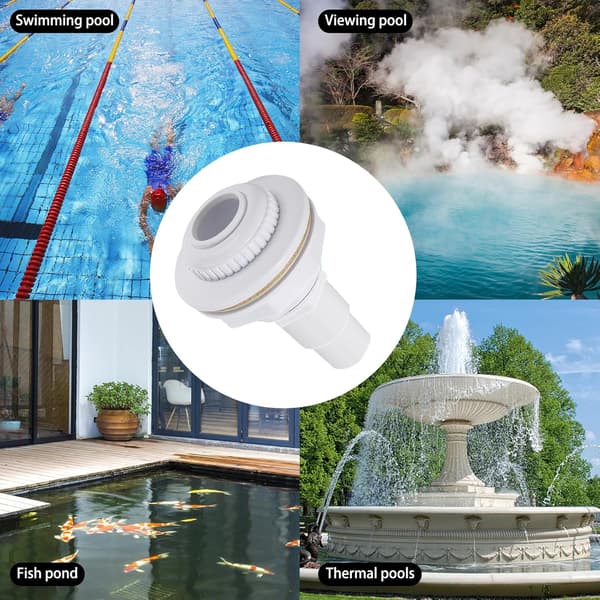 Indløbsdyse til swimmingpool, indløbsdyse til stålpoolvægge,