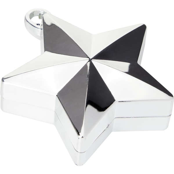 1 Piece Shiny Silver Star Balloon Weight 170g